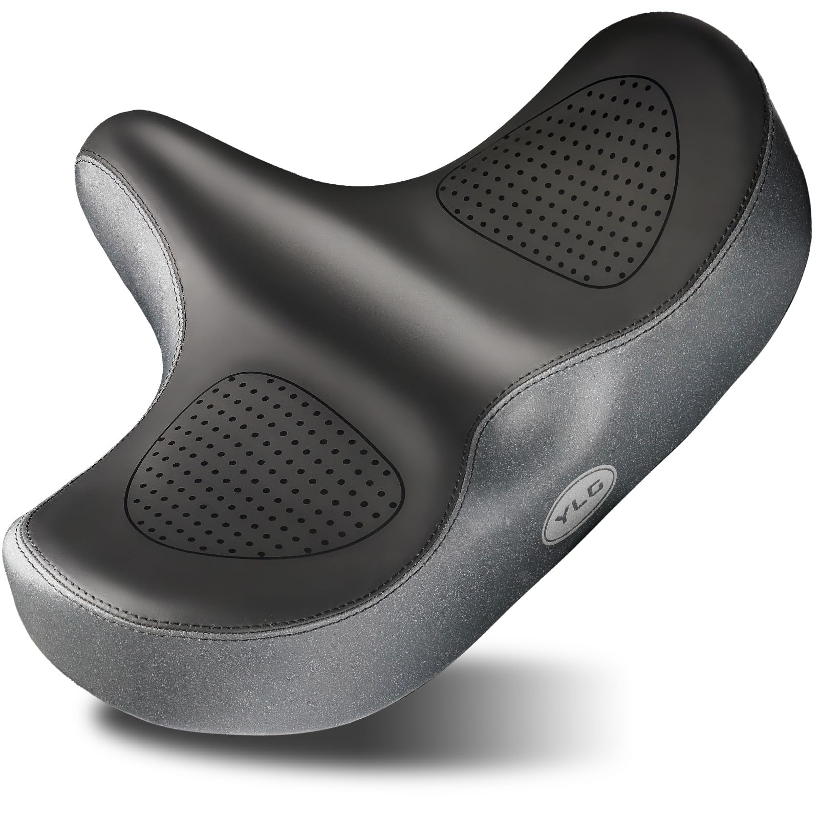 YLG Oversize — extra-wide ergonomic memory foam saddle